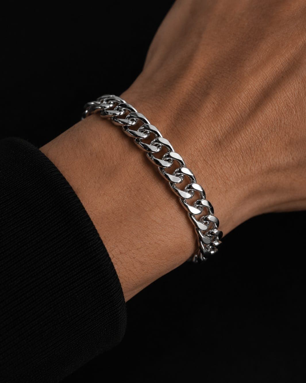 Gelang Tangan Pria Premium (Silver) - view 3